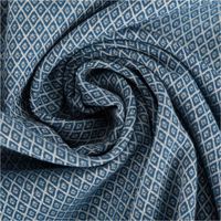 89766-Dekostoff-Dobby-Diamond-Mini-Rauten-blau-ecru-1-40m-Breite-IMG-1049.jpg Dekostoff Dobby Diamond Mini Rauten blau ecru 1,40m Breite, gedreht