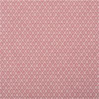 Dekostoff Dobby Diamond Mini Rauten altrosa ecru 1,40m Breite, Struktur