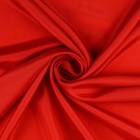 Viskose Stoff Futterstoff Neva Viscon Meterware uni rot 1,40m Breite gedreht