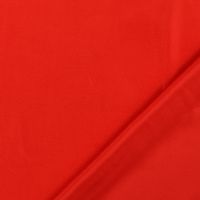 Viskose Stoff Futterstoff Neva Viscon Meterware uni rot 1,40m Breite mit Rückseite