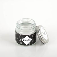 Duftkerze im Glas Vanille 6,5x6cm Vollbild