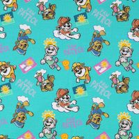 89850-Paw-Patrol-Jersey-Stoff-Baumwolle-tuerkis-1-50m-Breite-211247-0009-1.jpg Cooler Paw Patrol Lizenzprint Jersey Stoff aus Baumwolle in Türkis mit 1,50m Breite glatt