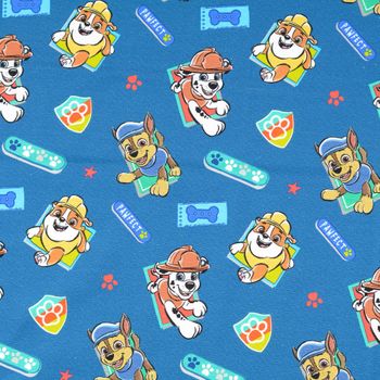 Paw Patrol Jersey Stoff Baumwolle PAWFECT grau 1,50m Breite