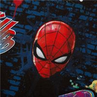 89860-Jersey-Stoff-Baumwolle-Spiderman-Digitaldruck-bunt-1-50m-Breite-IMG-9881.jpg Jersey Stoff Baumwolle Spiderman Digitaldruck bunt 1,50m Breite Nahaufnahme