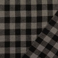 89869-Flanell-Stoff-aus-Baumwolle-Karo-grau-1-44m-Breite-211694-5001-3.jpg Flanell Stoff aus Baumwolle garngefärbt Karo grau 1,44m Breite mit Rückseite