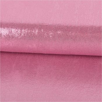 Jersey Stoff Glitzer Slinky Bijoux Foil rosa 1,45m Breite doubliert