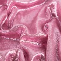 Jersey Stoff Glitzer Slinky Bijoux Foil rosa 1,45m Breite in Falten