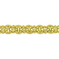 Goldborte Goldband Kreise Gold glänzend und matt Design G