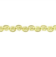 Goldborte Goldband Posament Gold Design L