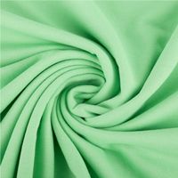 Sweatstoff Meterware Bio Soft Sweat dünn uni lime grün 1,5m Breite gedreht
