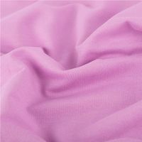 Sweatstoff Meterware Bio Soft Sweat dünn hell violett 1,5m Breite in Falten