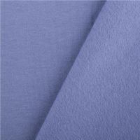 Sweatstoff Meterware Bio Soft Sweat dünn lavendel blau 1,5m Breite mit Rückseite
