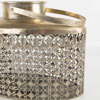 89966-Laterne-mit-orientalischem-Gittermuster-Oval-Gold-Antik-28x14-5x22cm-IMG-1391.jpg Wunderschöne ovale Laterne mit orientalischem Touch in Gold-Antik Nahaufnahme