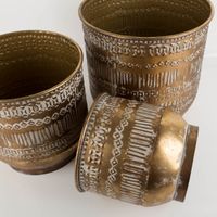 89967-3er-Set-uebertopf-Tripoli-aus-Metall-in-Gold-Antik-32-5x32cm-IMG-1403.jpg Wunderschönes Übertopf-Set Tripoli für deine liebsten Pflanzen in Gold-Antik in Szene gesetzt