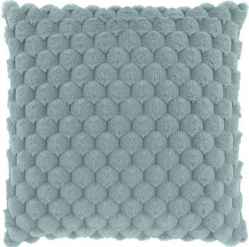 Kuschelkissen mit dicken weichen 3D Knubbeln in hellem Blau in der Größe 45x45cm
