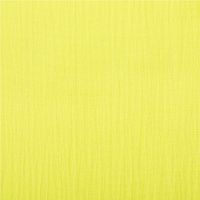 Double Gauze Organic Bio Musselin Windelstoff einfarbig Neon Gelb 1,30m Breite