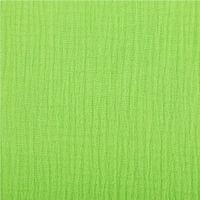 Double Gauze Organic Bio Musselin Windelstoff einfarbig Neon Grün 1,30m Breite, Struktur