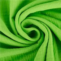 Double Gauze Organic Bio Musselin Windelstoff einfarbig Neon Grün 1,30m Breite, gedreht