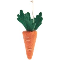 Aufhänger Möhre orange 16x4,5cm von Rico Design