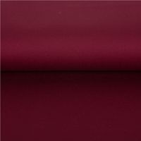 Baumwollstoff Satin Spandex bordeaux rot 1,46m Breite, doubliert