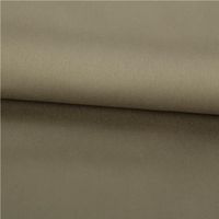 Baumwollstoff Satin Spandex army grün 1,46m Breite, doubliert