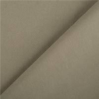 Baumwollstoff Satin Spandex army grün 1,46m Breite, mit Rückseite