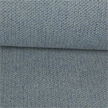 Möbelstoff Polsterstoff Mercury Struktur-Optik blau 1,43m Breite, doubliert