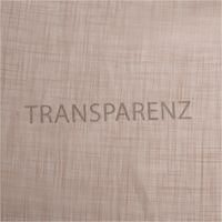 Hochwertiger Gardinenstoff Ambiente in Taupe besticht durch seine moderne Strukturoptik und eine natürliche Haptik. Mit 150 cm Breite eignet sich dieser Dekostoff ideal für stilvolle Fensterdekorationen und Heimtextilien - mit erkennbarer Transparenz