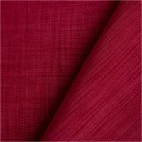 Hochwertiger Vorhangstoff Dekostoff Menari Strukturoptik meliert Himbeerrot 152cm Breite besticht durch seine lebendige Farbgebung. Die Meterware ist ideal für moderne, stilvolle Fensterdekorationen und Heimtextilien - mit Rueckseite
