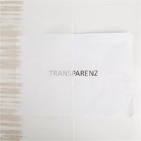Schiebegardinen Meterware INA ECO mit hochwertigem Scherlidessin in 60cm Breite mit erkennbarer Transparenz