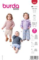 Burda Schnittmuster 9202 Kinder Hose Titel