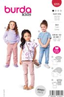 Burda Schnittmuster 9205 Kinder Shirt Titel