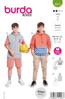Burda Schnittmuster 9213 Kinder Sweater Titel