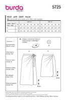 90278-Burda-Schnittmuster-5725-Damen-Rock-5725-Back-envelope.jpg Burda Schnittmuster 5725 Damen Rock Übersicht