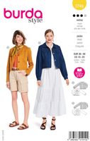 Burda Schnittmuster 5749 Damen Jacke Titel