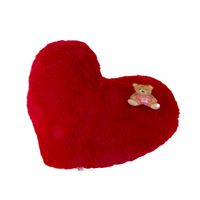 Herz Plüschkissen in Rot – Die perfekte Geschenkidee für Verliebte Freistellerbild