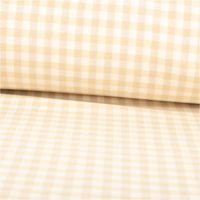 90365-Dekostoff-Karos-klein-beige-weiss-140cm-Breite--MG-2548.jpg Blickdichter Dekostoff mit kleinen Karos in Beige und Weiß aus deutscher Produktion – Vielseitig & Pflegeleicht ausgerollt
