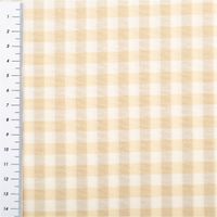 90365-Dekostoff-Karos-klein-beige-weiss-140cm-Breite--MG-2552.jpg Blickdichter Dekostoff mit kleinen Karos in Beige und Weiß aus deutscher Produktion – Vielseitig & Pflegeleicht mit Massband