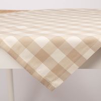 90368-Tischdecke-Karos-beige-weiss-in-versch--Groessen-von-SCHoeNER-LEBEN--IMG-8570.jpg Tischdecke Karos beige weiß von SCHÖNER LEBEN., klassische Tischdecke mit zeitlosem Karomuster in Beige und Weiß für eine gemütliche Tischdekoration.
