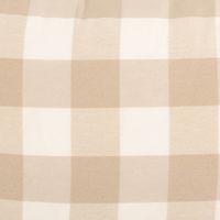 Kissenhülle Karos beige weiß in versch. Größen oder Wunschmaß von SCHÖNER LEBEN. Kissenhülle Karos beige weiß in versch. Größen oder Wunschmaß von SCHÖNER LEBEN, Karierte Stoffstruktur in und Creme mit grob