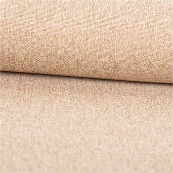 Outdoor-Polsterstoff Onyx in beige meliert, nachhaltig produziert, antibakteriell, chlor- und meerwasserfest, 1,40 m breit. - ausgerollt und glatt liegend