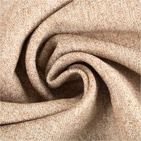 Outdoor-Polsterstoff Onyx in beige meliert, nachhaltig produziert, antibakteriell, chlor- und meerwasserfest, 1,40 m breit. - kunstvoll eingedreht in Falten