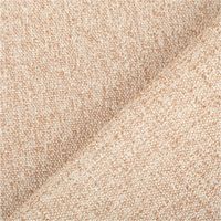 Outdoor-Polsterstoff Onyx in beige meliert, nachhaltig produziert, antibakteriell, chlor- und meerwasserfest, 1,40 m breit. - mit Rueckseite