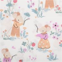 90388-Baumwollstoff-Mahaut-Maeuse-Blumen-ecru-bunt-1-47m-Breite--MG-4470.jpg Baumwollstoff Mahaut mit Mäuse-Print – Exklusives Design aus Frankreich Nahaufnahme des Stoffes