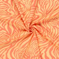 90452-Baumwollsatin-Stretchstoff-Zebra-orange-150cm-Breite-23160-037-3.jpg Baumwollsatin Stretchstoff Zebra orange 150cm Breite gedreht