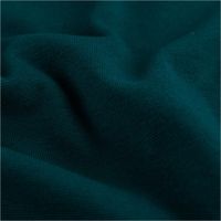90473-Buendchenstoff-Strickschlauch-Bio-Baumwolle-uni-petrol-35cm-Breite-IMG-4816.jpg Hochwertiger Bündchenstoff Strickschlauch aus Bio Baumwolle in elegantem Petrol besticht durch seine feine Rippstruktur und Elastizität. Mit 35 cm Breite im Schlauch ist er ideal für Abschlüsse an Kleidung - Detailaufnahme