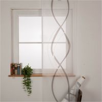 90506-Schiebegardinen-Meterware-Struktur-Scherli-ecru-grau-60cm-Breite--MG-2788-1.jpg Schiebegardinen Meterware Struktur Scherli – Moderne Eleganz für dein Zuhause in Szene gesetzt am Fenster