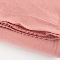 Flauschiges Plaid in Rosa – Pflegeleicht, handlich & vielseitig einsetzbar mit erkennbarer Naht