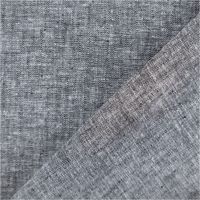 90593-Leinen-Baumwollstoff-Chambray-uni-meliert-schwarz-1-38m-Breite--MG-3439.jpg Chambray Stoff aus Leinen und Baumwolle in meliertem Schwarz - Ideal für sommerliche Mode & natürliche Wohntextilien mit Rueckseite