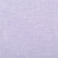 Chambray Stoff aus Leinen und Baumwolle in Flieder meliert -  Ideal für sommerliche Mode & natürliche Wohntextilien Nahaufnahme des Stoffes
